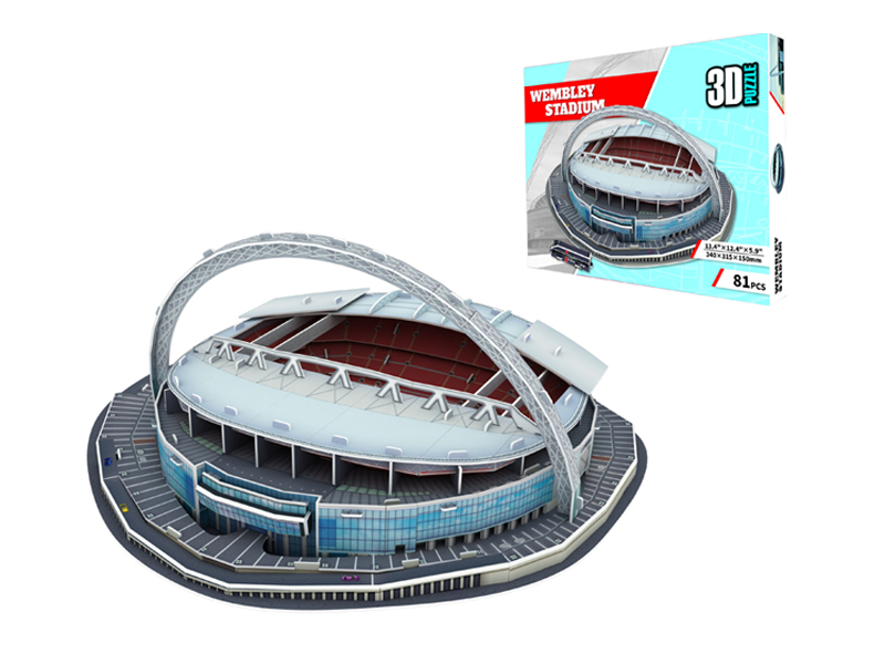81Pcs 3D Puzzle Wembley Stadium