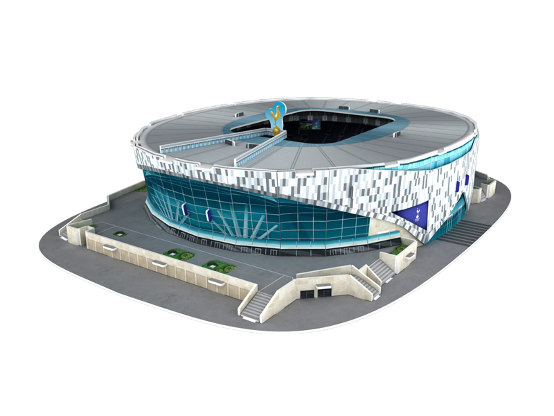 69Pcs 3D Puzzle White Hart Lane