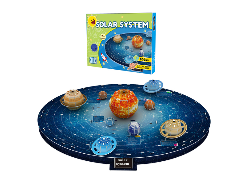 106Pcs 3D Puzzle Solar System