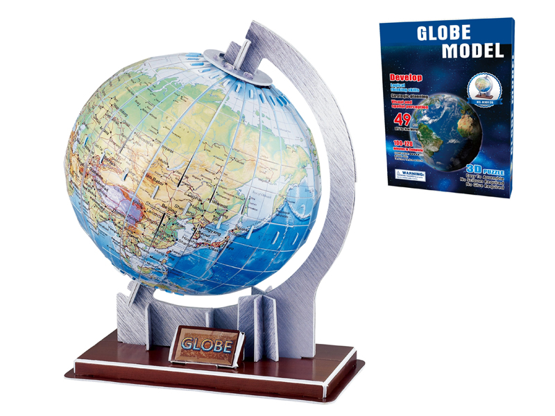 49Pcs 3D Puzzle Globe