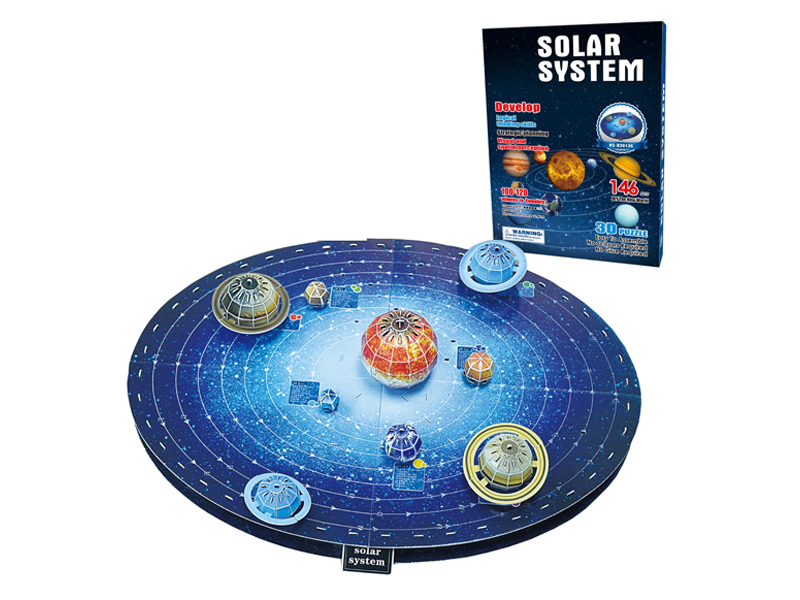 146Pcs 3D Puzzle Solar System