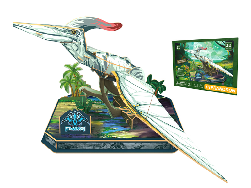 30Pcs 3D Puzzle Pterosaur