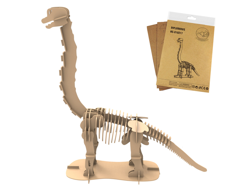 58Pcs 3D Puzzle Diplodocus