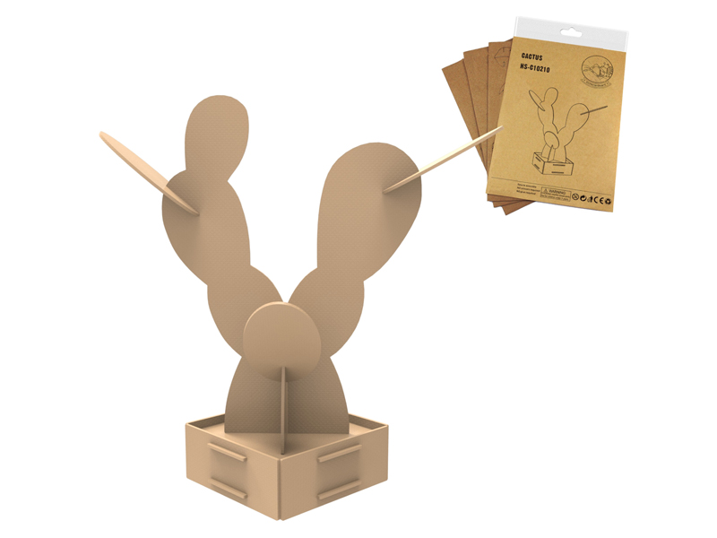 11Pcs 3D Puzzle Cactus