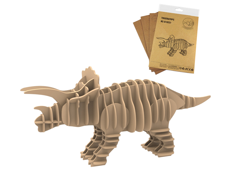 52Pcs 3D Puzzle Triceratops