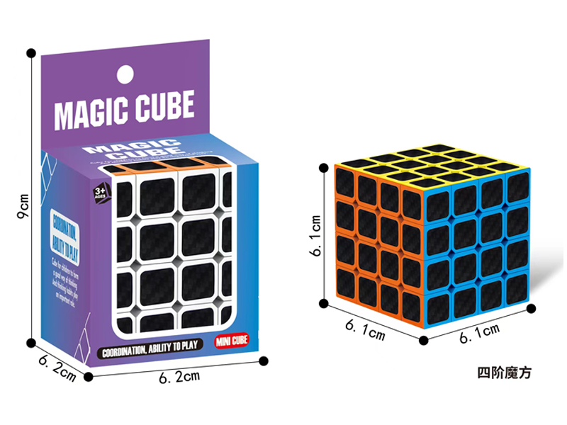 6.1CM Fourth OrderMagic Cube Toy