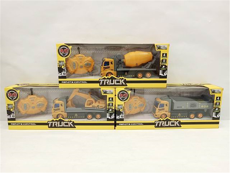 4-Channel Remote Control Engineering Truck
