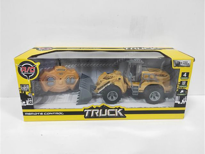 4-Channel Remote Control Bulldozer With Light(Not Included  Batteries)