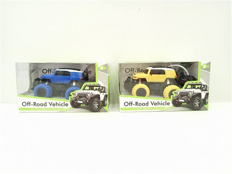 1:43 4-Channel Remote Control Cross Country Car With Light