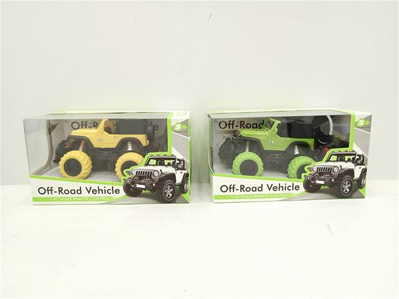 1:43 4-Channel Remote Control Cross Country Car With Light