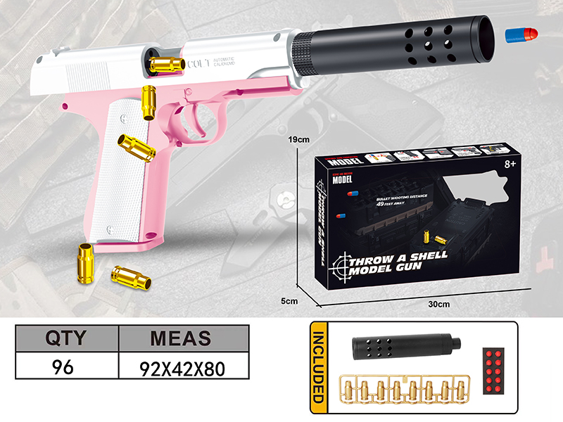 Colt 1911 Shell Throwing Soft Bullet Gun