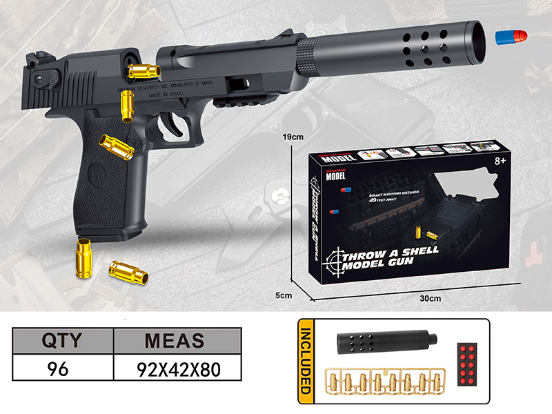 Desert Eagle Shell Throwing Soft Bullet Gun