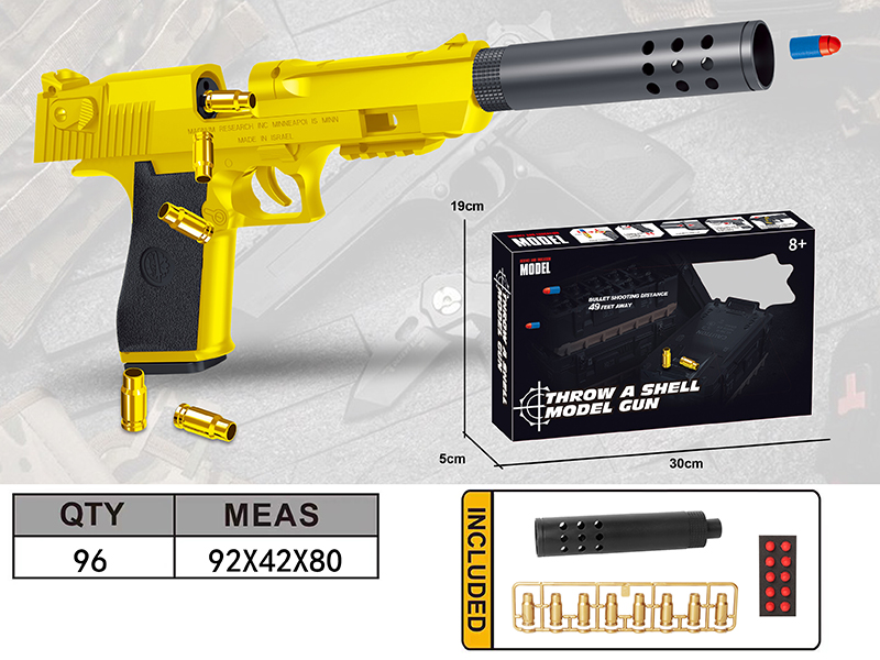 Desert Eagle Shell Throwing Soft Bullet Gun