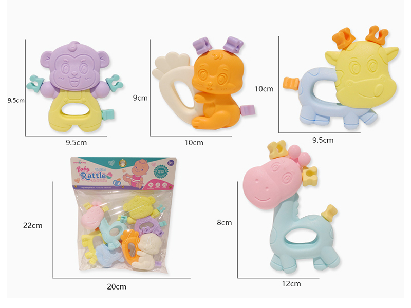 Baby Rattles 4PCS