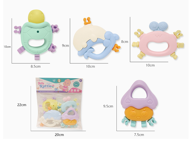 Baby Rattles 4PCS