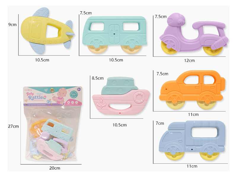 Baby Rattles 6PCS