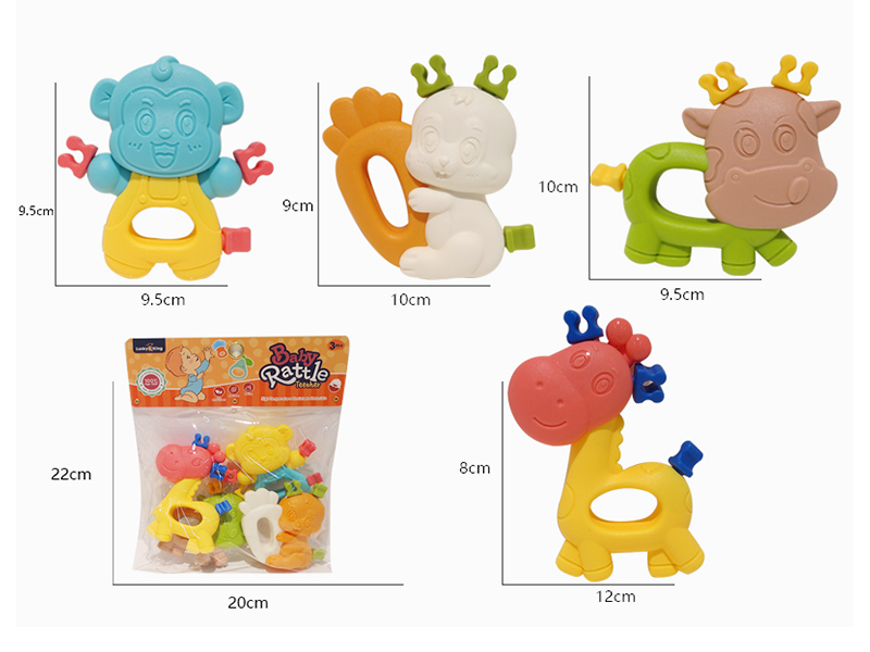 Baby Rattles 4PCS