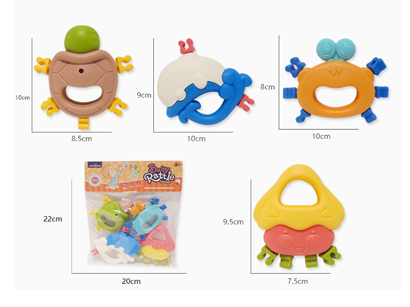 Baby Rattles 4PCS