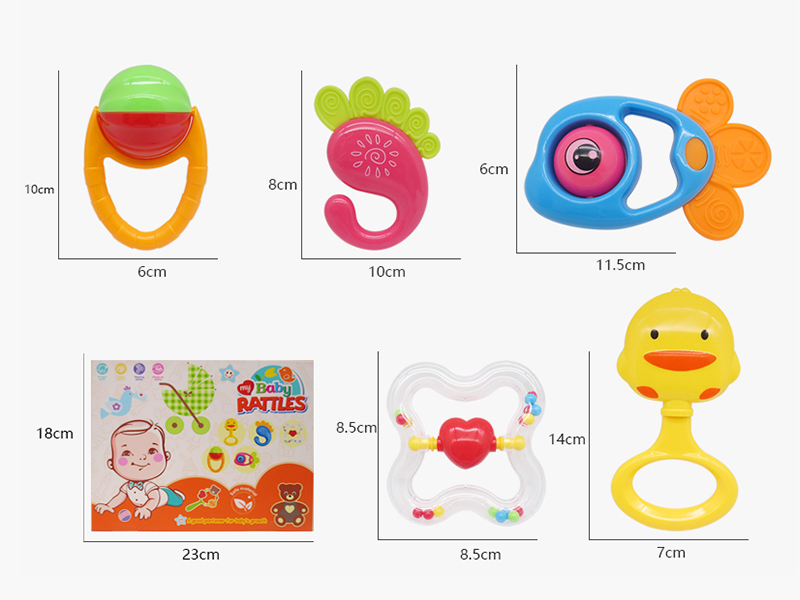 Baby Rattles 5PCS