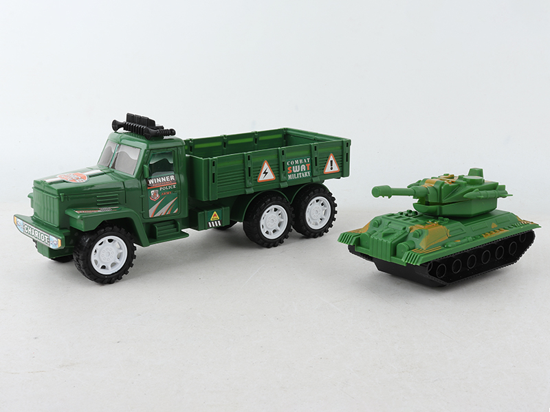 Friction Tow Truck With Tank
