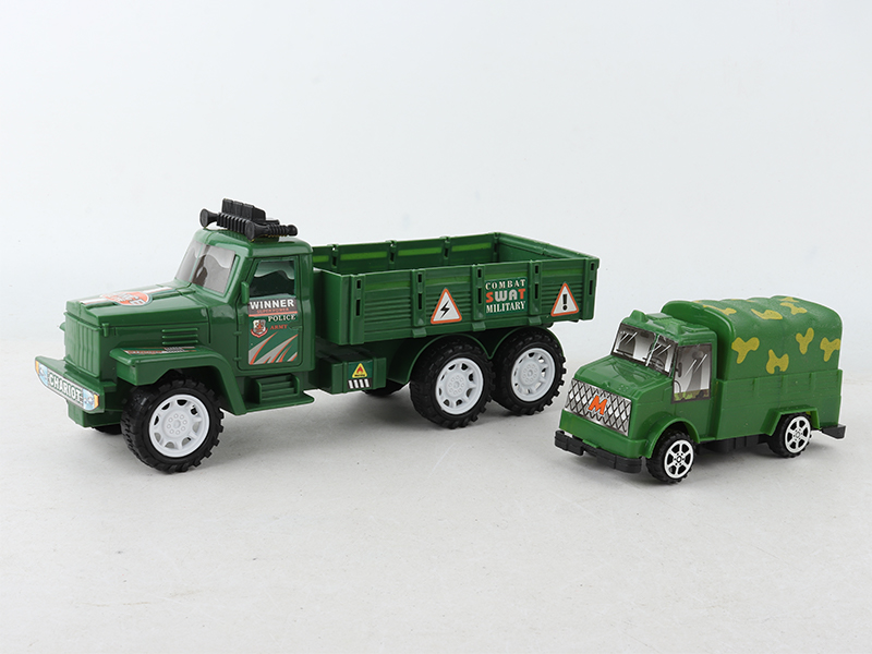 Friction Tow Truck With Double Gun Carriage