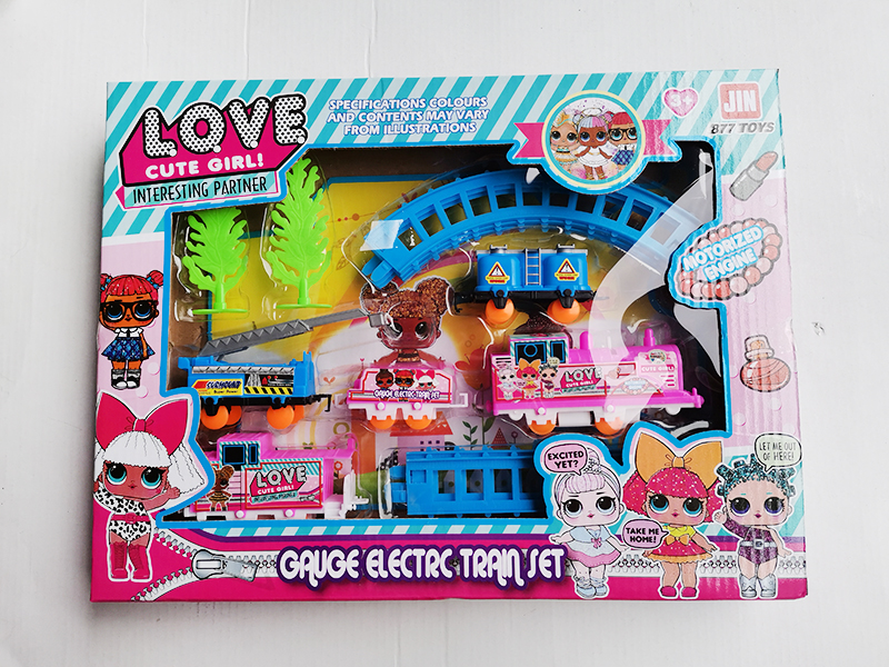 B/O Surprise Doll Rail Train