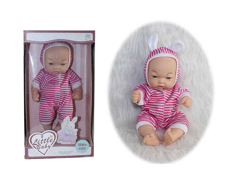 10 Inch Vinyl Baby Doll Girls Play House Toy