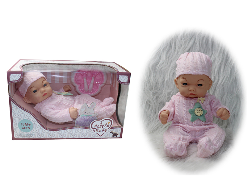 10 Inch Vinyl Baby Doll Girls Play House Toy