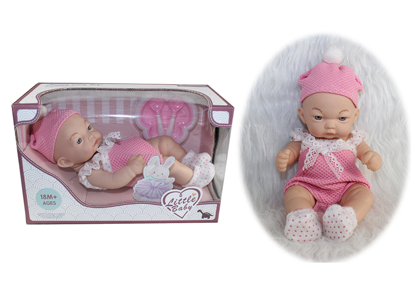 10 Inch Vinyl Baby Doll Girls Play House Toy