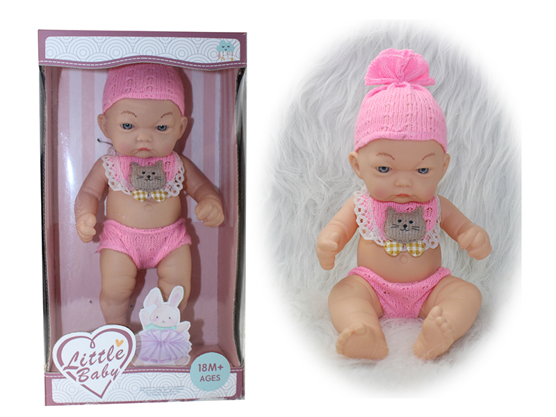 10 Inch Vinyl Baby Doll Girls Play House Toy