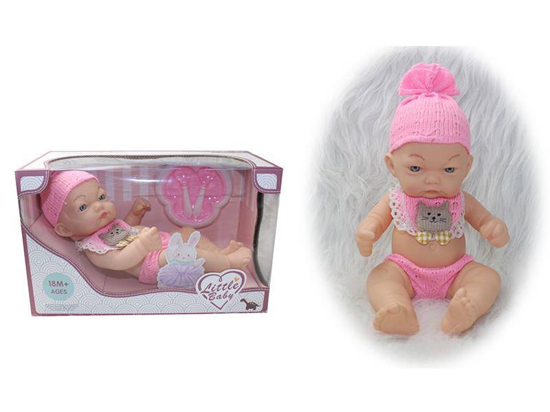 10 Inch Vinyl Baby Doll Girls Play House Toy