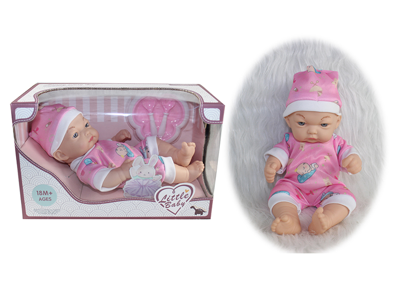 10 Inch Vinyl Baby Doll Girls Play House Toy