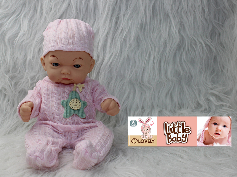 10 Inch Vinyl Baby Doll Girls Play House Toy