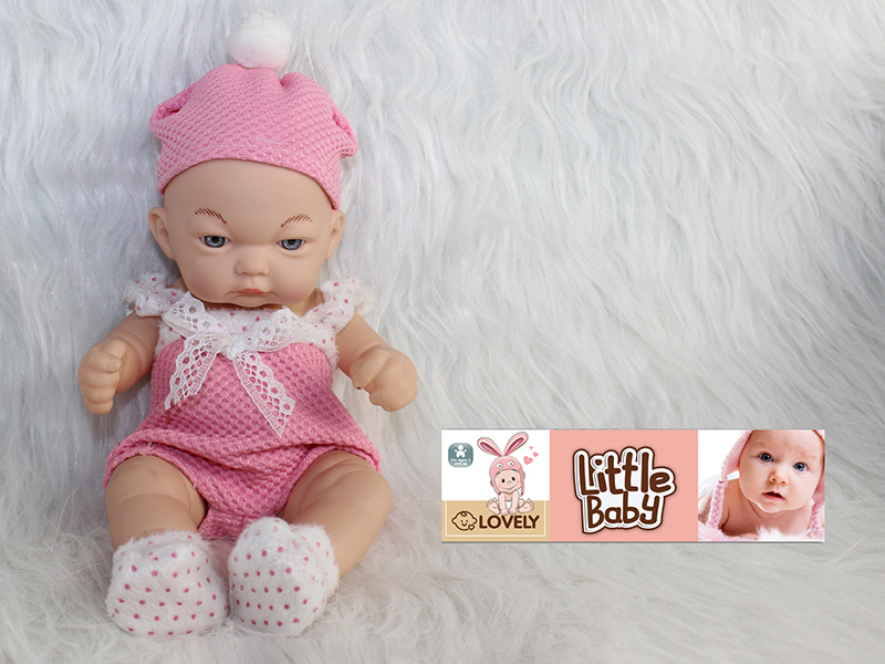 10 Inch Vinyl Baby Doll Girls Play House Toy