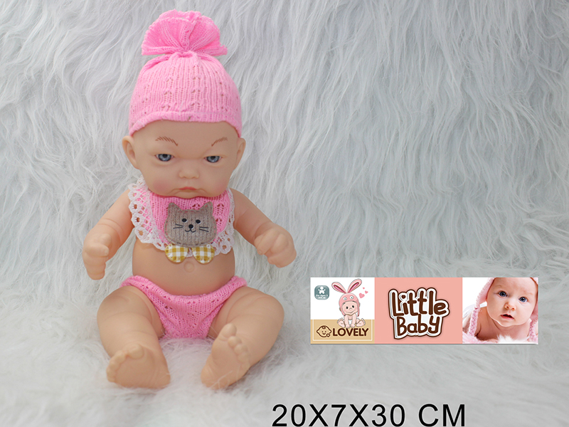 10 Inch Vinyl Baby Doll Girls Play House Toy
