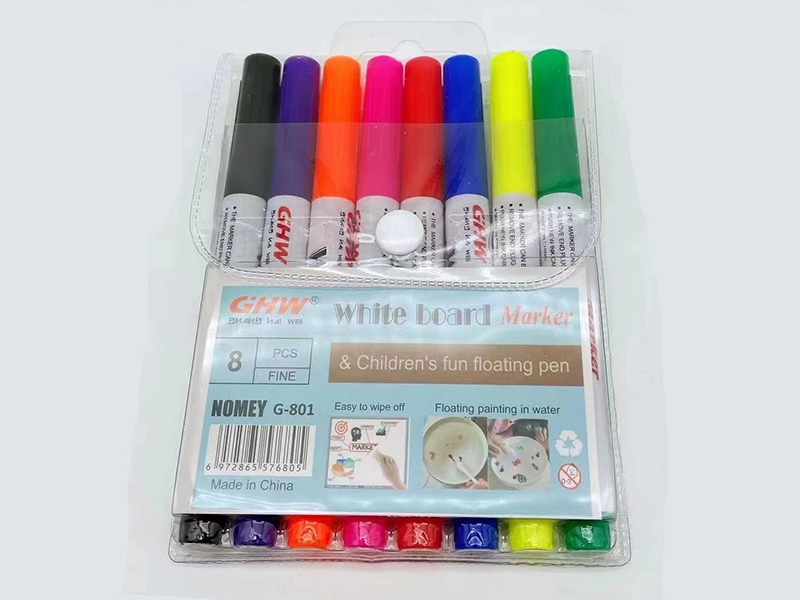 White Board Marker & Children's Fun Floating Pen 8pcs