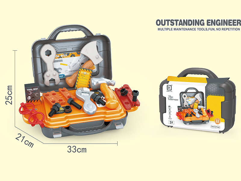 Tool Toys Suitcase 22pcs