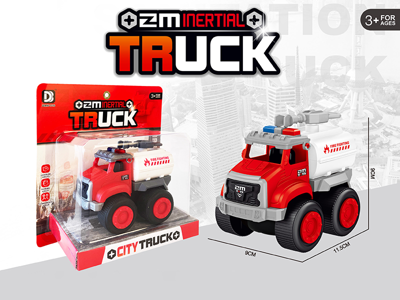 Friction City Fire Engine