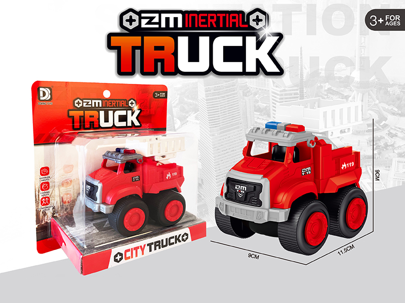 Friction City Fire Engine