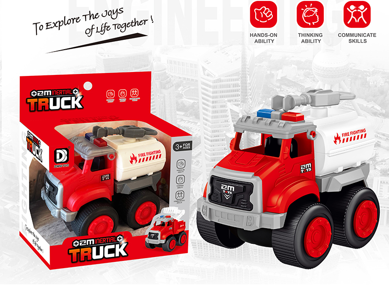 Friction City Fire Engine