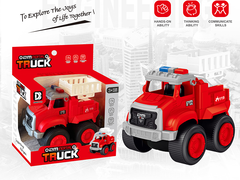 Friction City Fire Engine