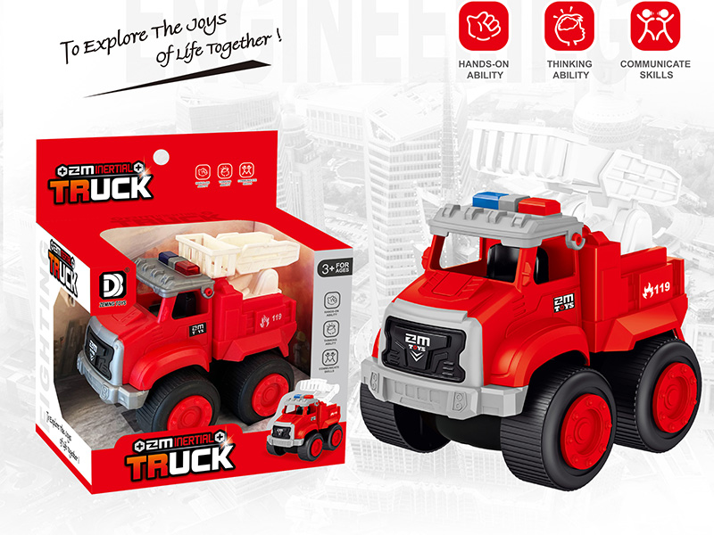 Friction City Fire Engine