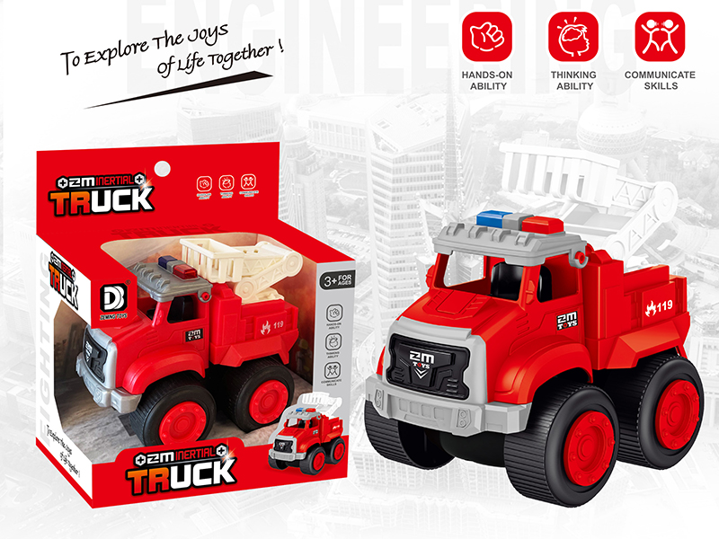 Friction City Fire Engine