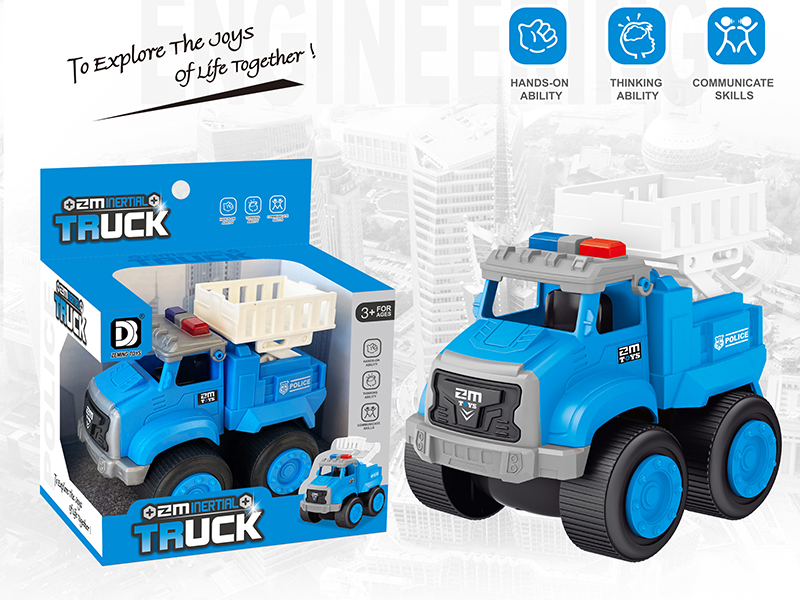 Friction City Police Car