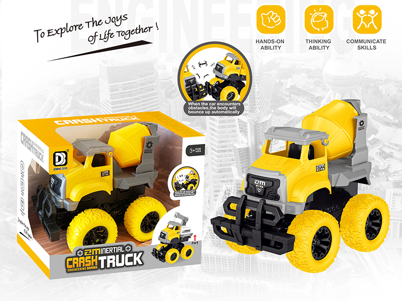 Friction Crash Engineering Truck