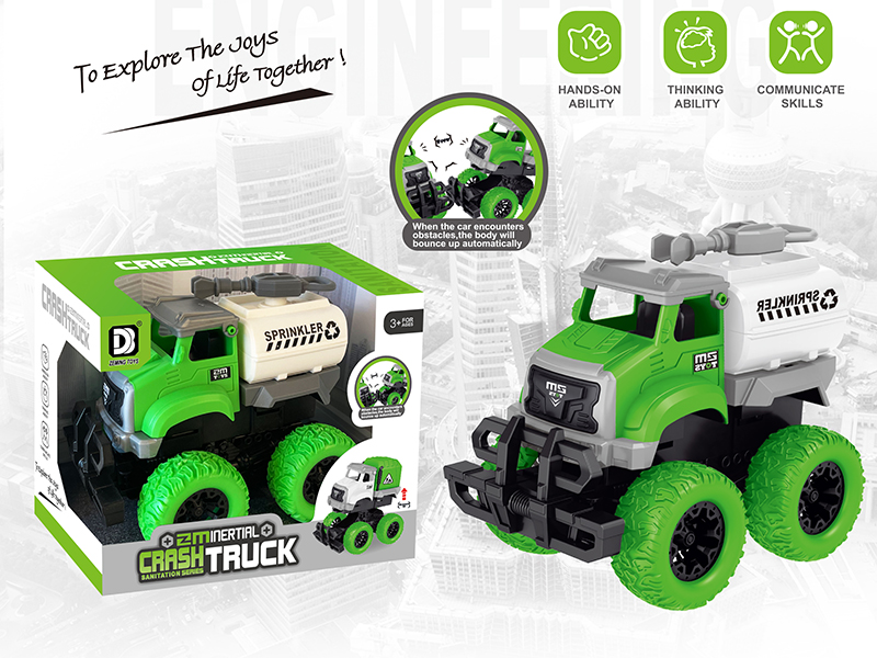 Friction Crash Sanitation Truck