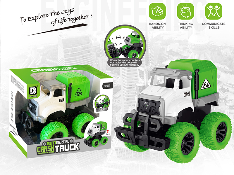 Friction Crash Sanitation Truck