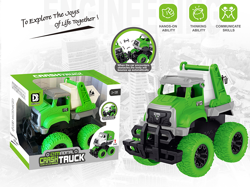 Friction Crash Sanitation Truck