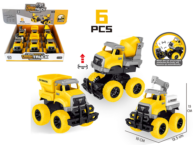 Friction Crash Engineering Trucks 6pcs