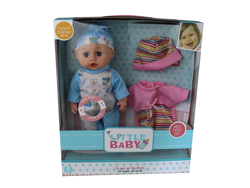 12-Inch Baby Doll Set With 4 Sounds IC